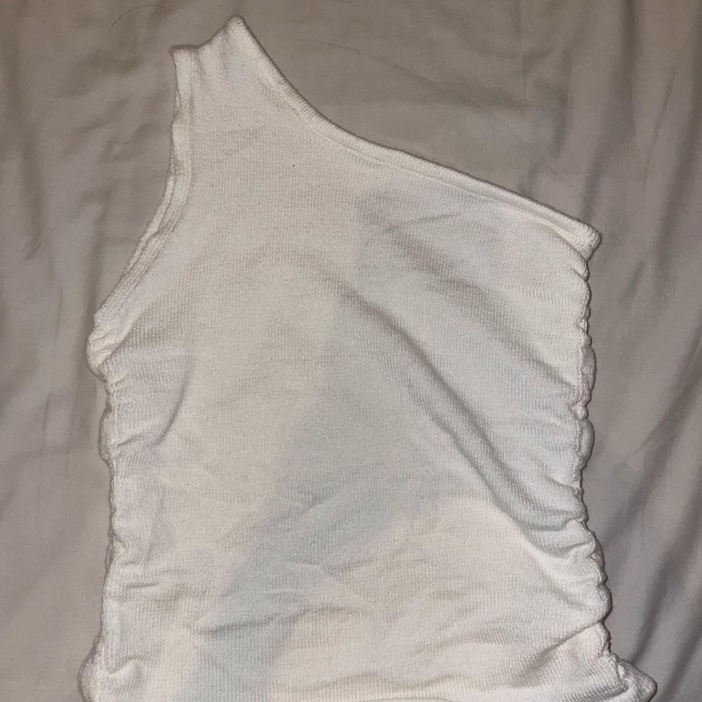 Boutique Knit One Shoulder Top